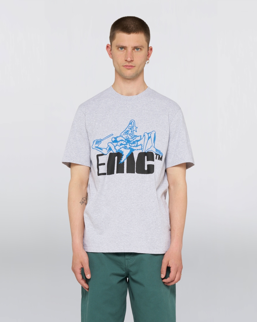 EDWIN Wizzard T-Shirt Grey Marl