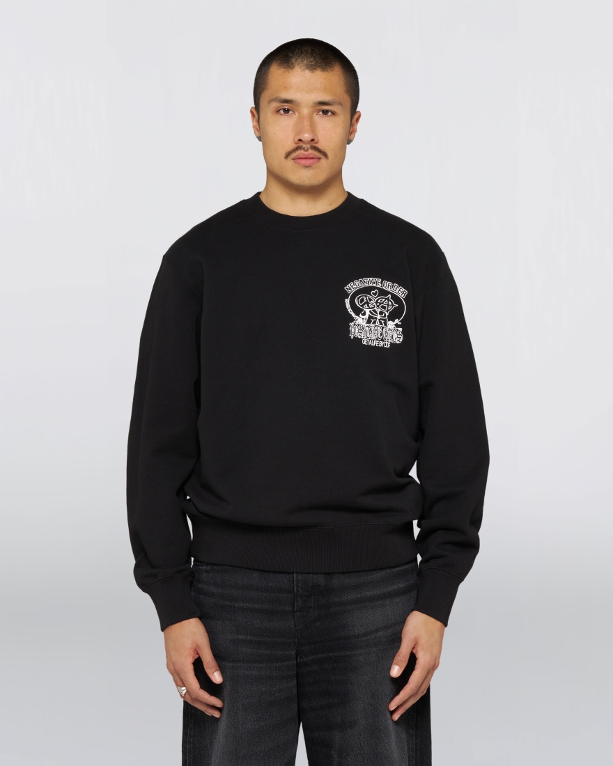 EDWIN Positive Chaos Sweat Black
