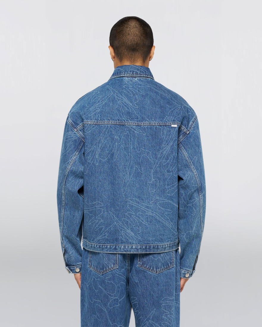 EDWIN Shizuku Freeland Jacket Blue