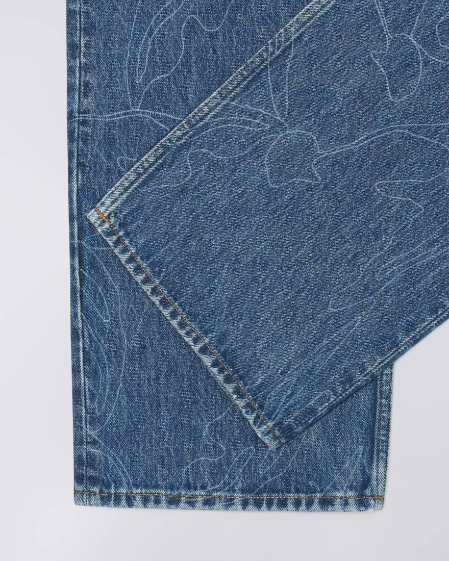 EDWIN Shizuku Matrix Pant Blue