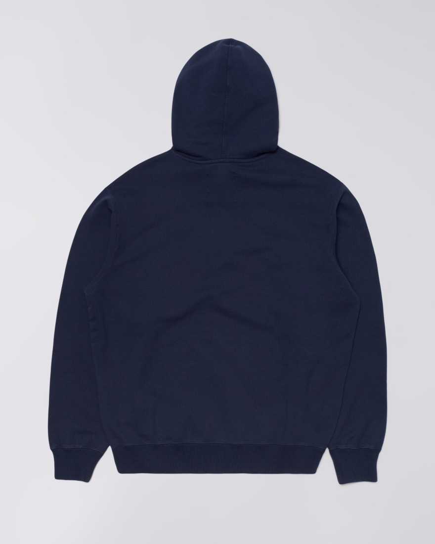 EDWIN Sunset On Fuji San Hoodie Sweat Maritime Blue