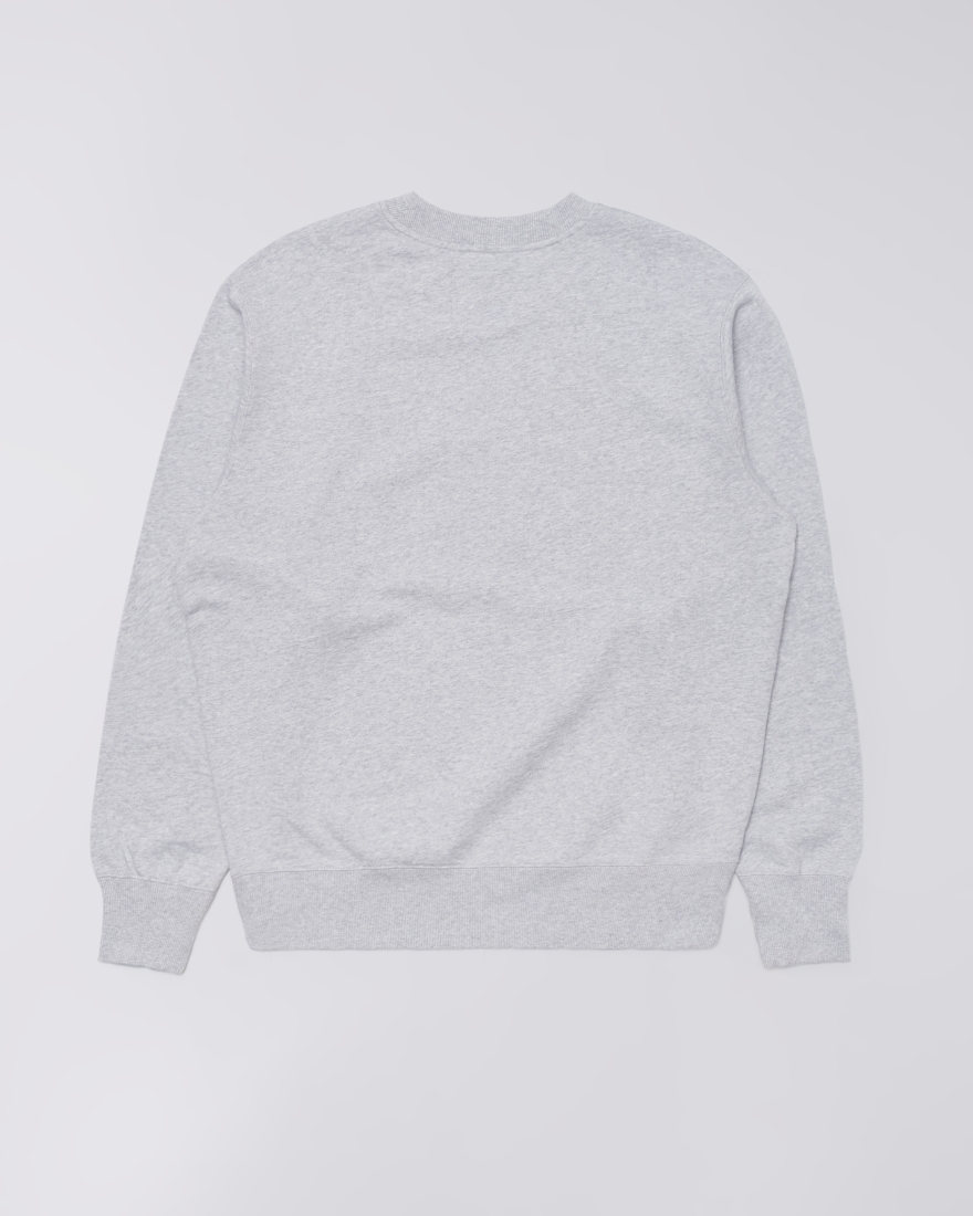 EDWIN Sunset On Fuji San Sweat Grey Marl