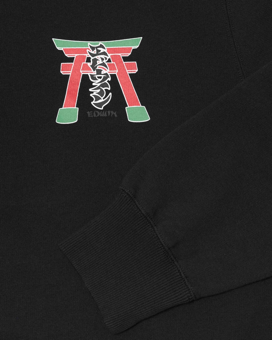 EDWIN Torii Sweat Black