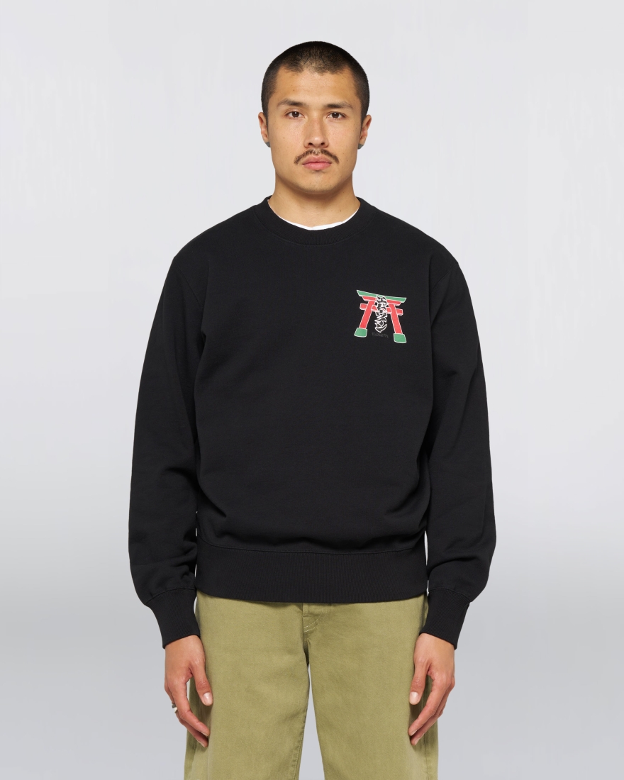 EDWIN Torii Sweat Black