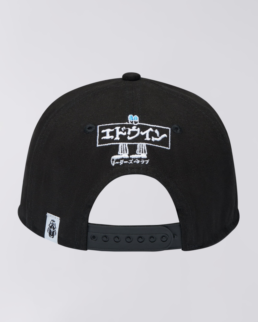 EDWIN ERC 5 Panel Cap Black