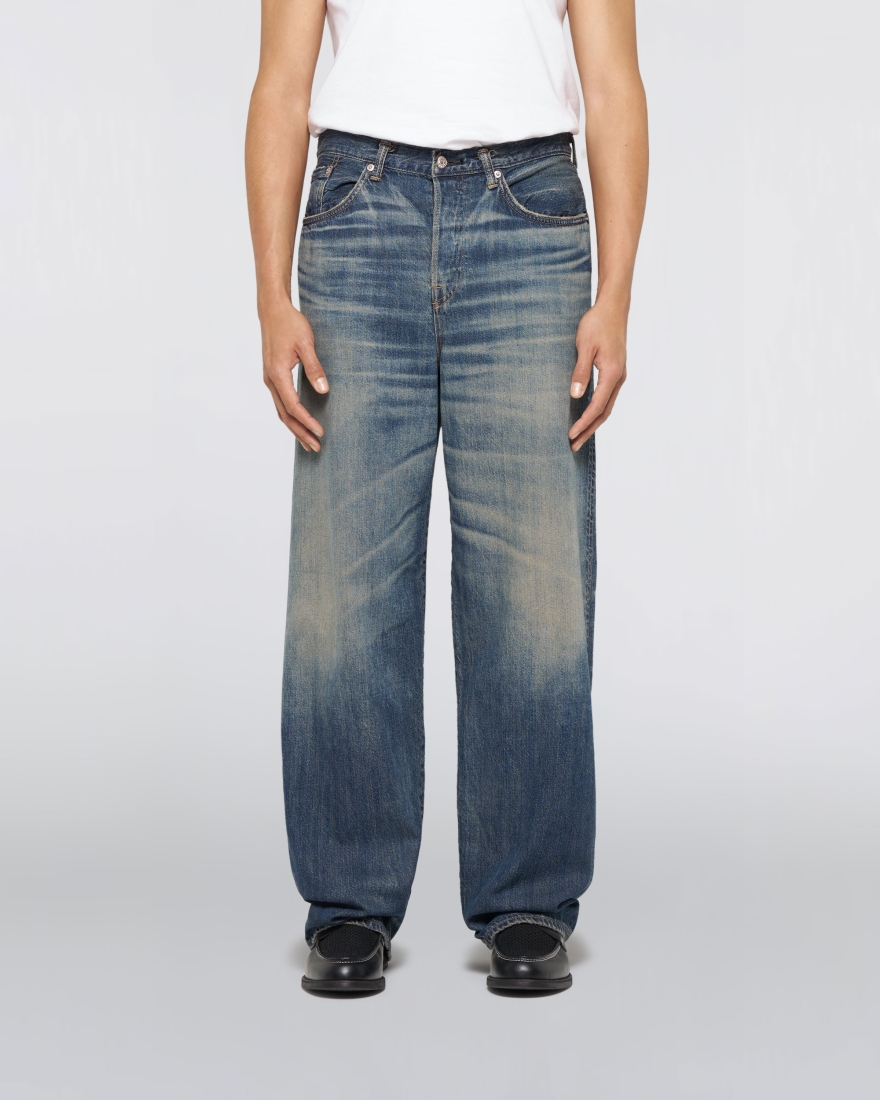 EDWIN Wide Pant Blue