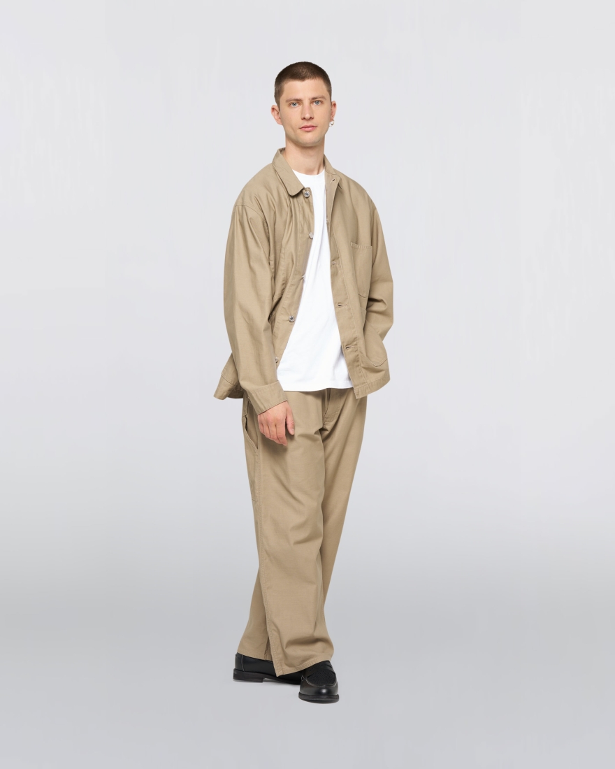 EDWIN Coverall Beige