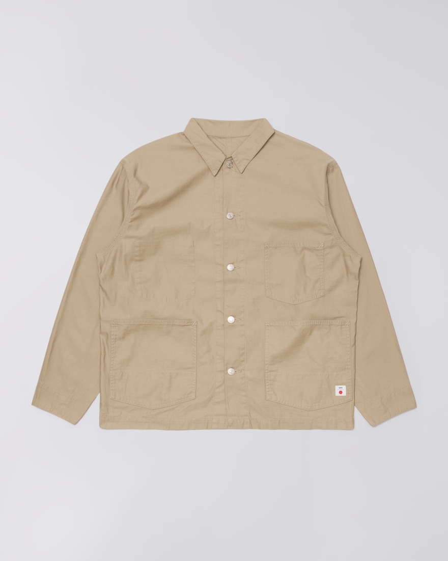 EDWIN Coverall Beige