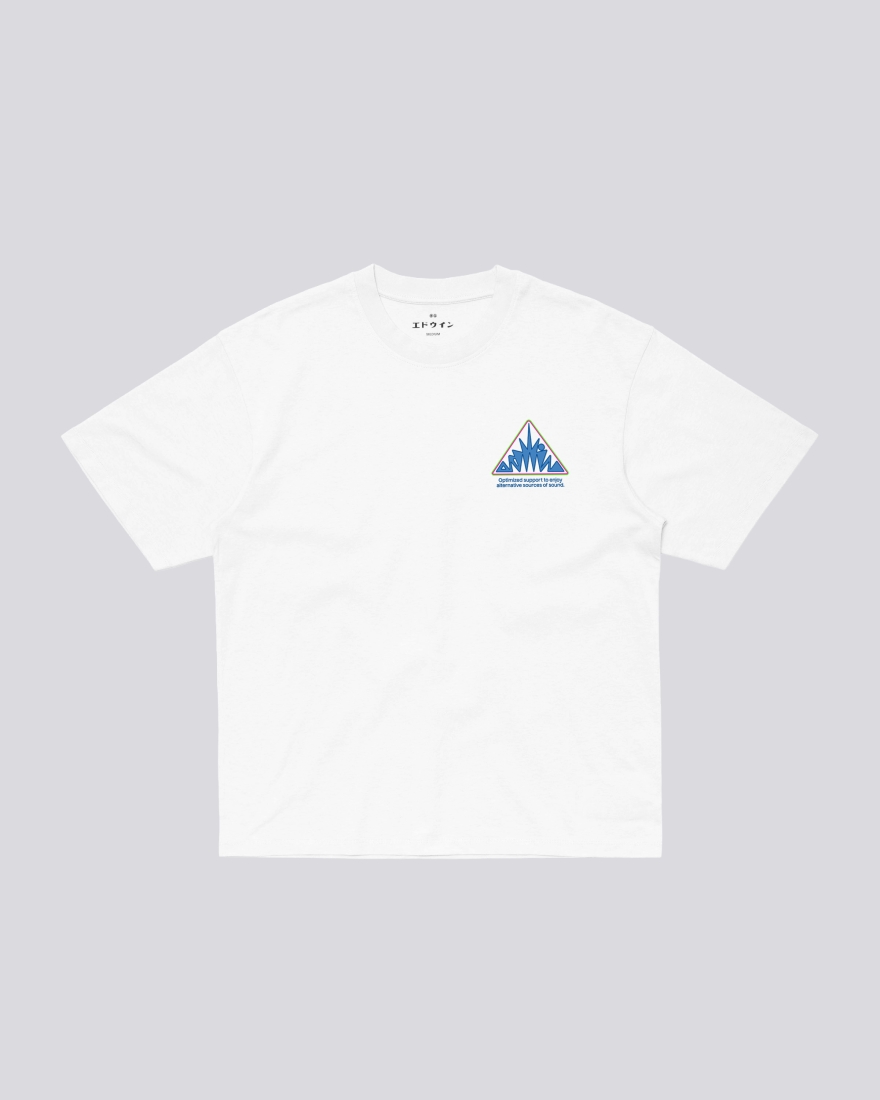 EDWIN Known Artist T-Shirt White