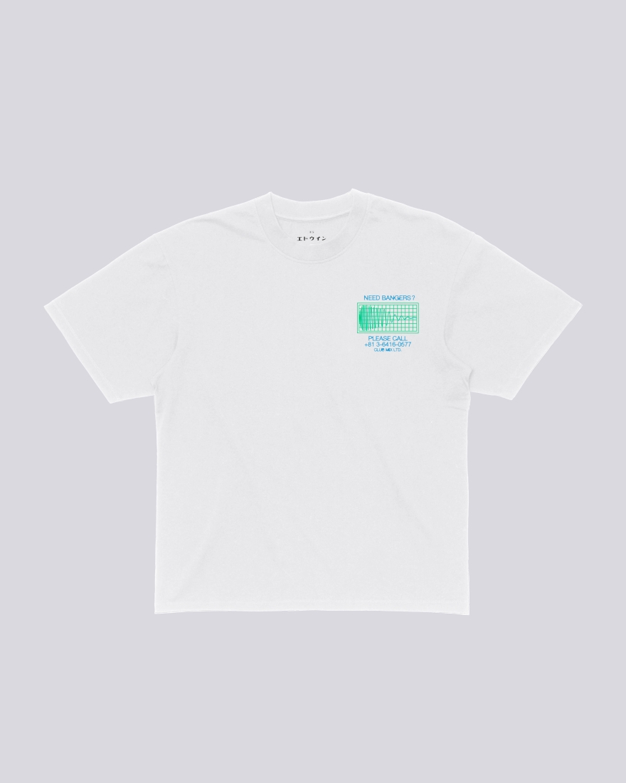 EDWIN Need Bangers T-Shirt White