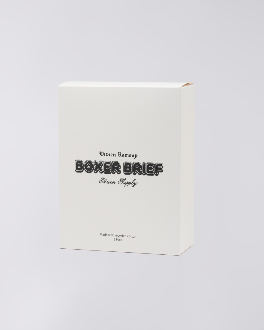 EDWIN EDWIN x Vivien Ramsay Boxer Brief (3 Pack) Black