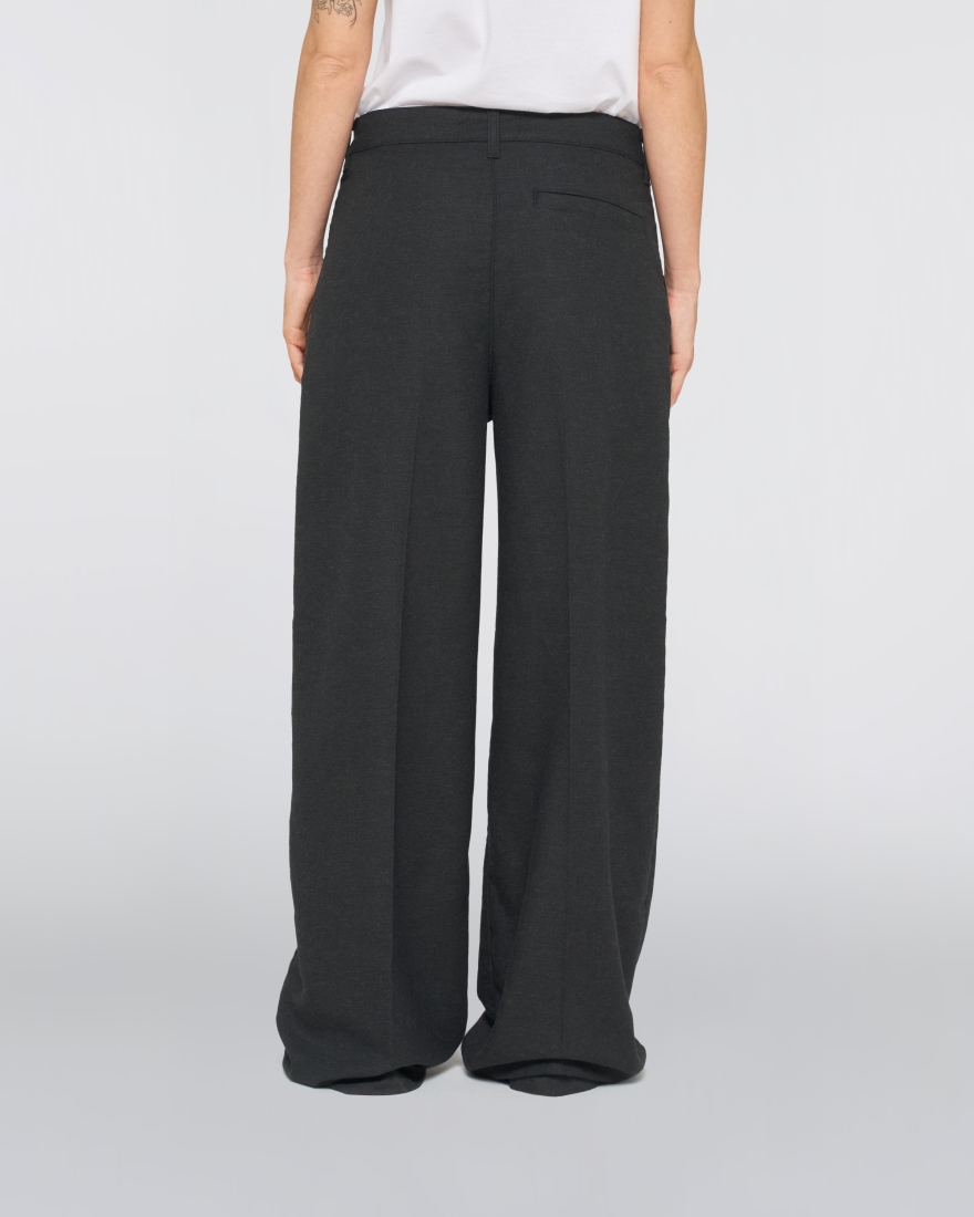 EDWIN W' Harper Pant Dark Grey Marl