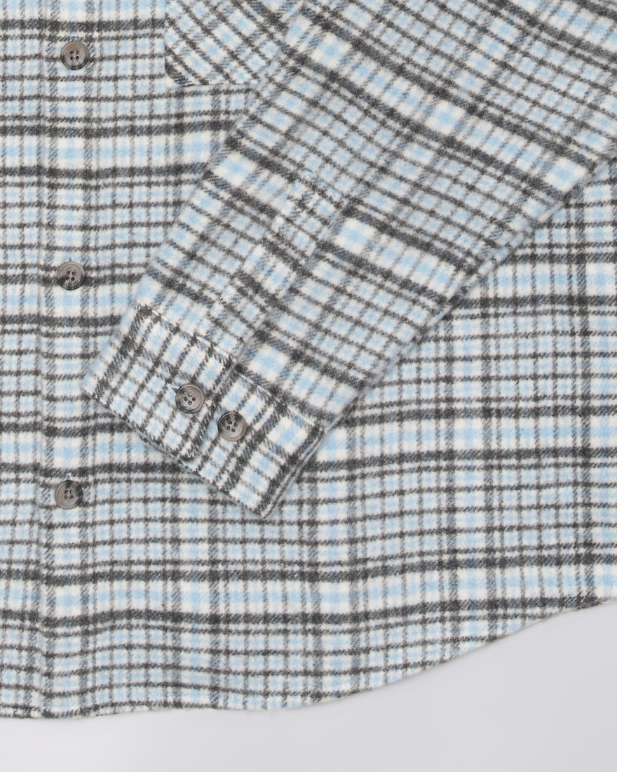 EDWIN Julius Shirt LS Blue / Grey