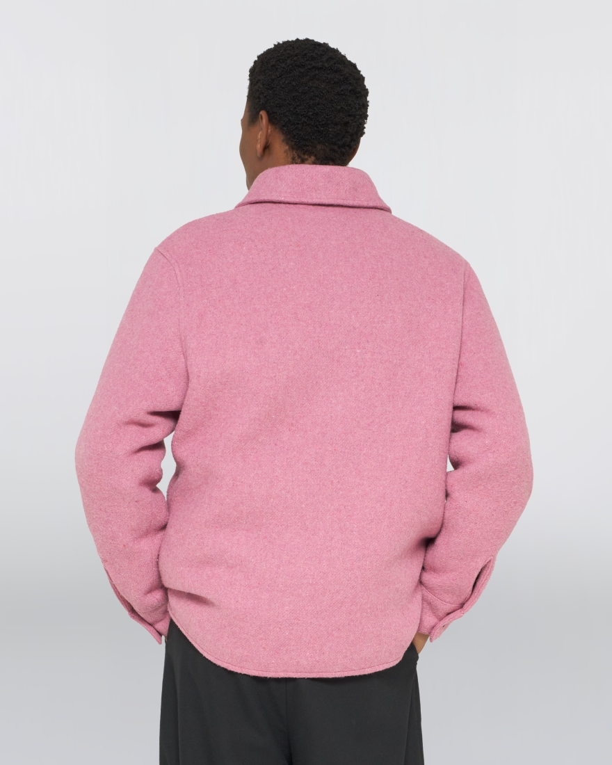 EDWIN Trent Padded Overshirt LS Grape Nectar