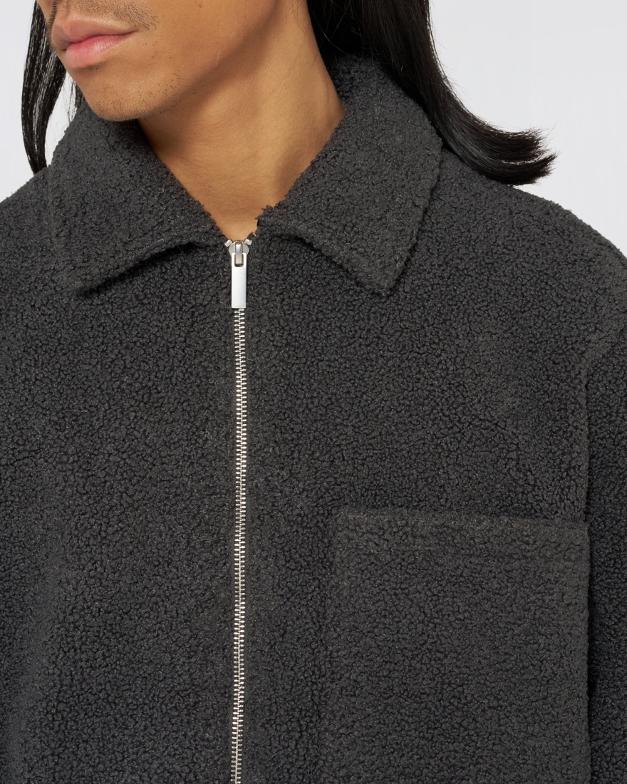 EDWIN Snug II Overshirt LS Dark Grey