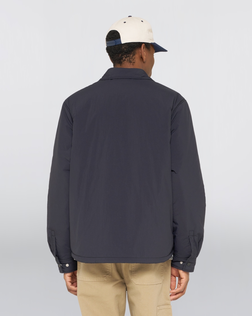 EDWIN Nest Padded Overshirt LS Dark Navy