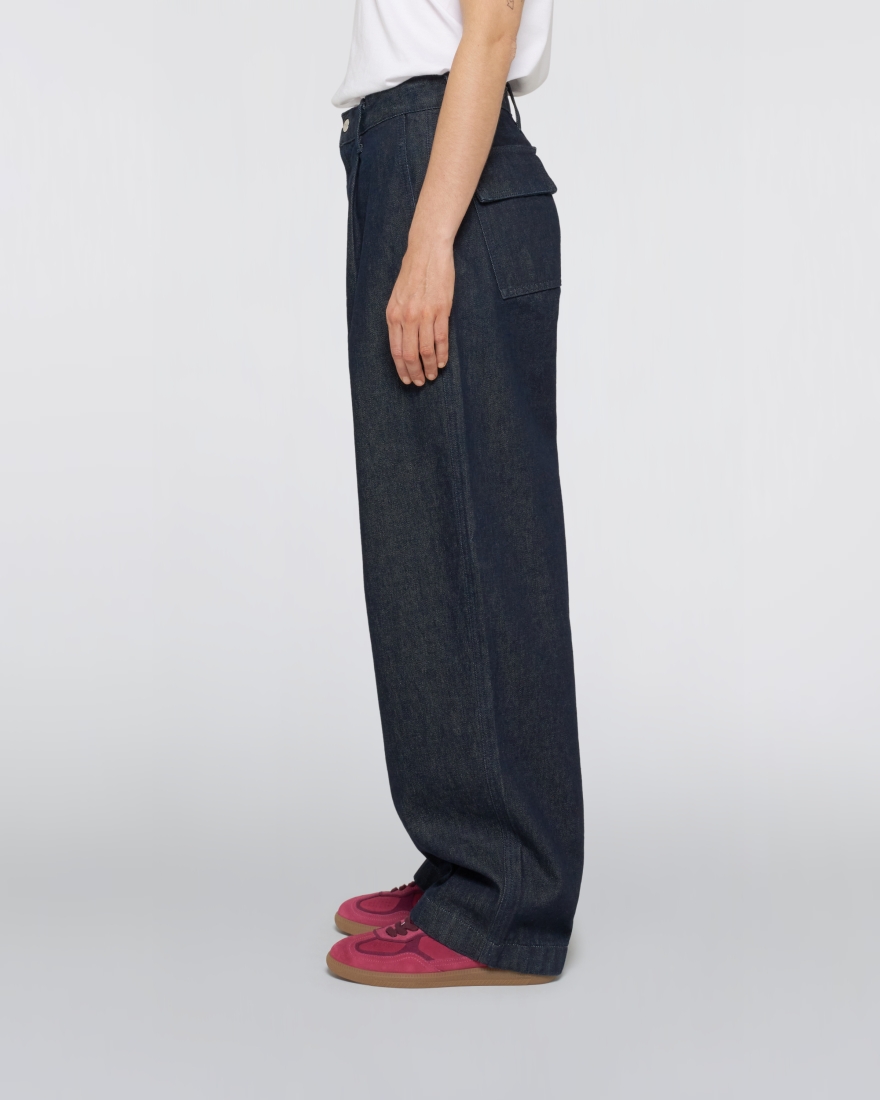 EDWIN W' Nora Pant Blue