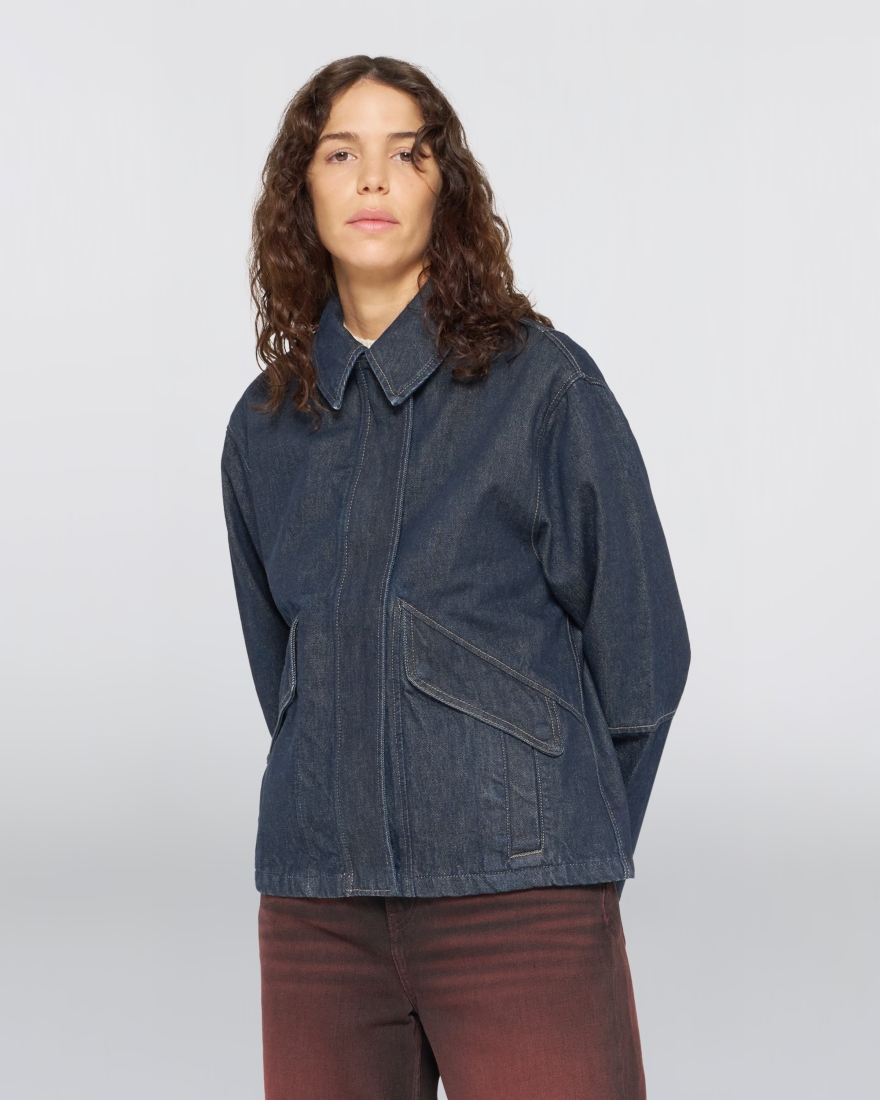 EDWIN W' Abby Jacket Blue