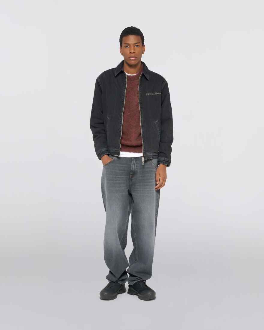 EDWIN Hunter Zip Jacket Black