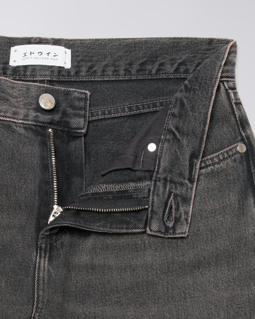 EDWIN W' Lexie Pant Black