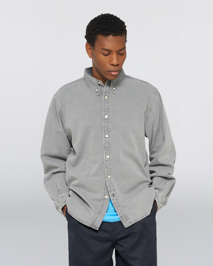 EDWIN Arlo Shirt LS Black