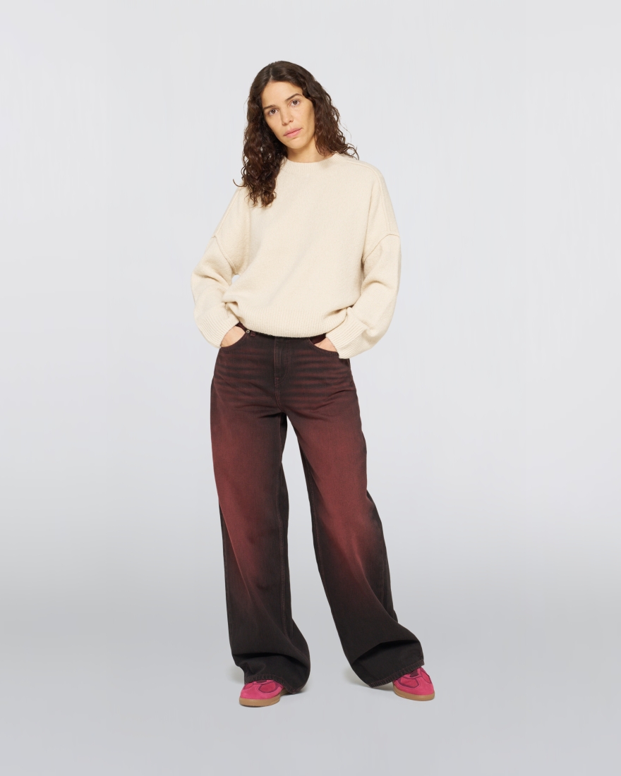 EDWIN W' Ella Sweater Off White