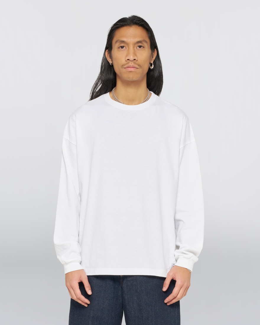 EDWIN T-Shirt L/S White