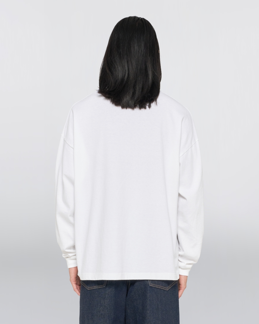 EDWIN T-Shirt L/S White