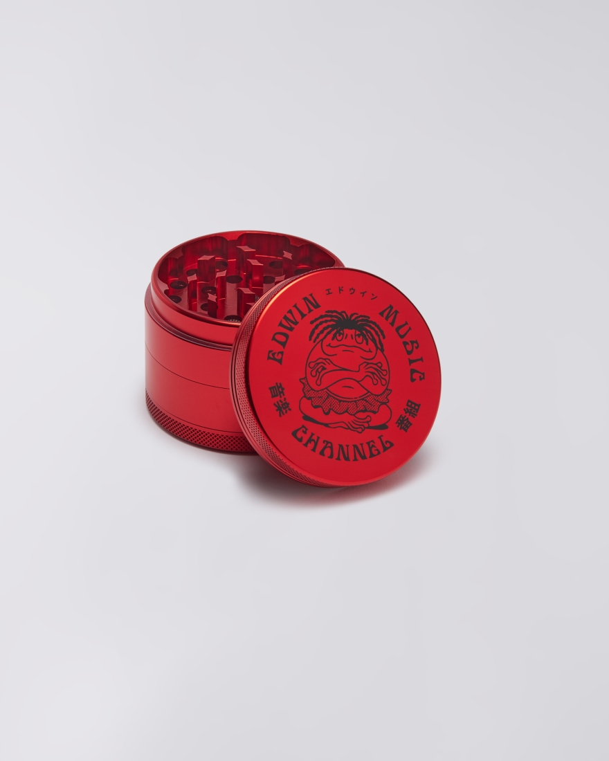 EDWIN Herb Grinder Red