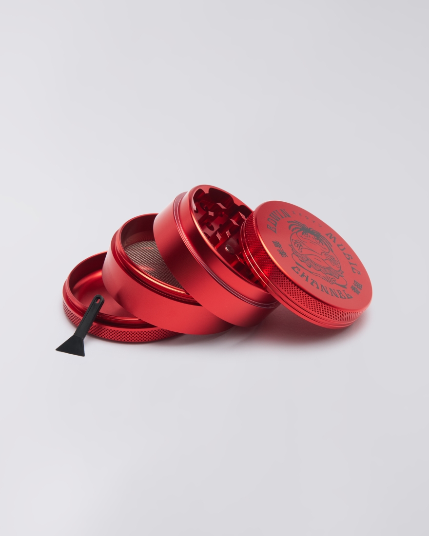 EDWIN Herb Grinder Red