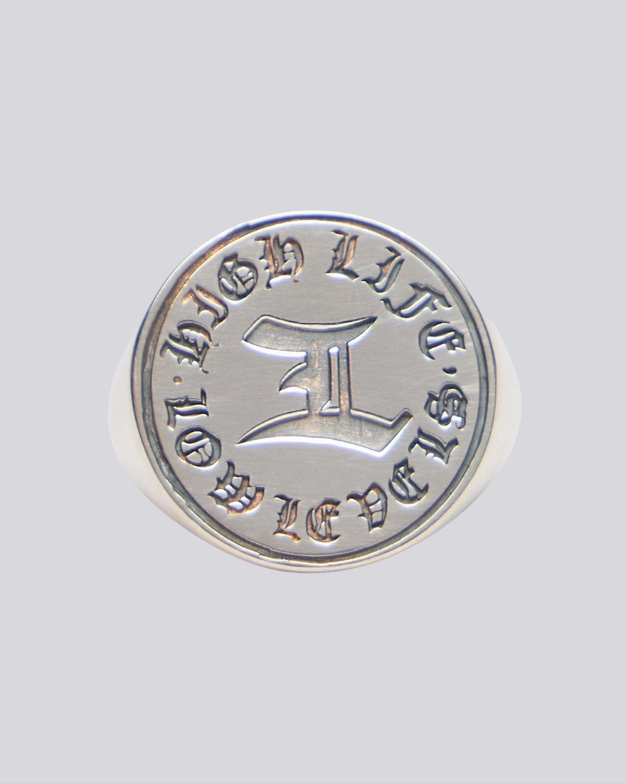 EDWIN EDWIN x Maple Signet Ring Silver