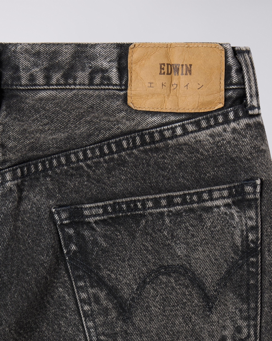 EDWIN Regular Straight Jeans Black