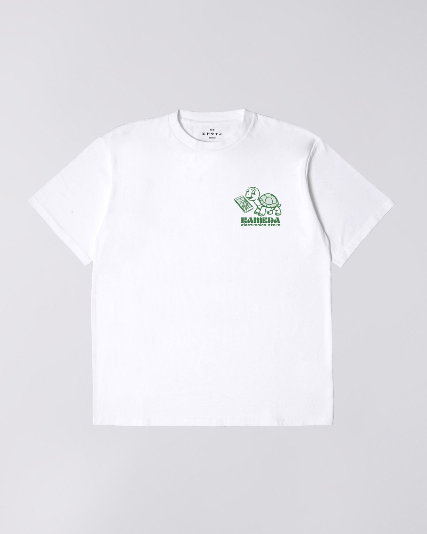 EDWIN Kamera T-Shirt White