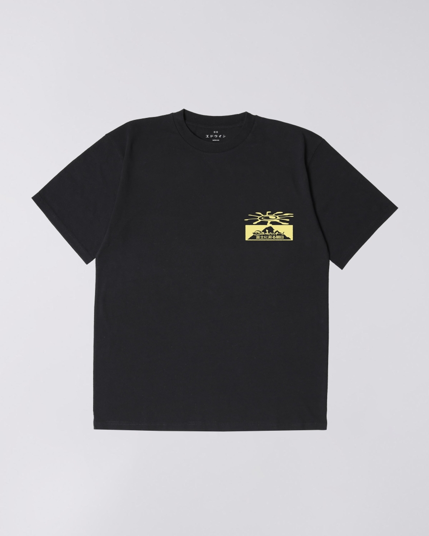 EDWIN Mount Fuji Dusk T-Shirt Black