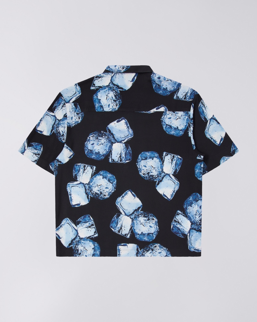EDWIN Ice Cube Shirt SS Blue