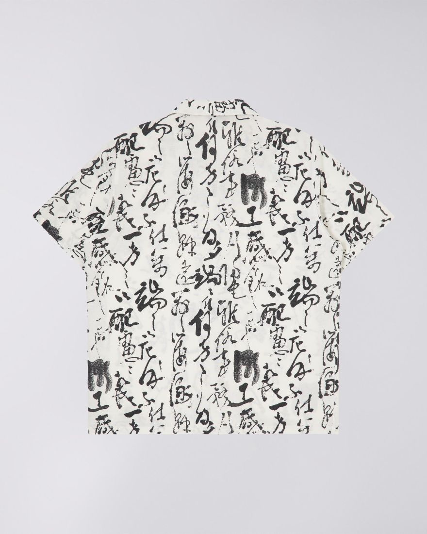 EDWIN Private Letter Shirt SS - Black / White