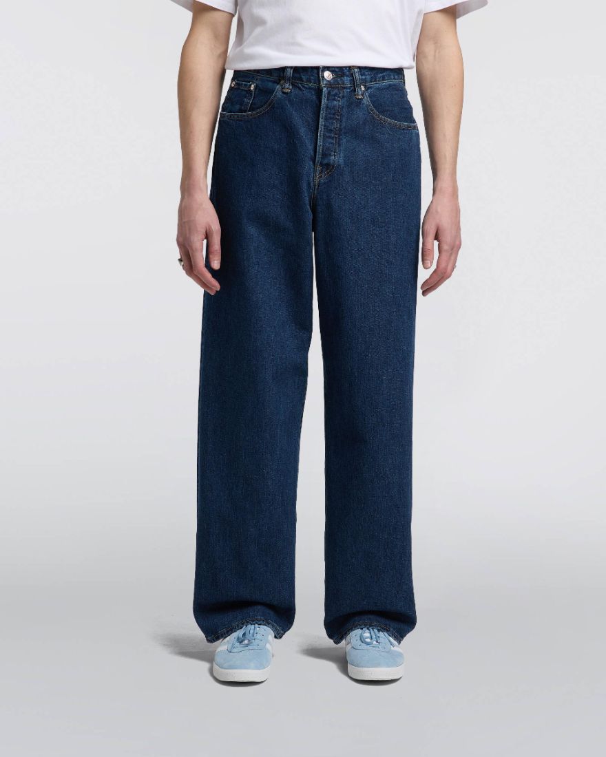 EDWIN Wide Pant - Blue - akira wash