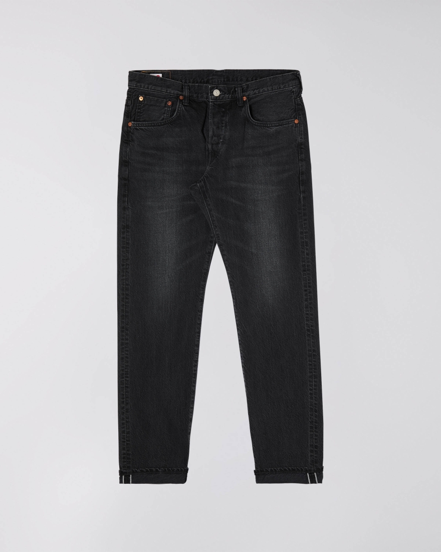 EDWIN Regular Tapered Jeans Black