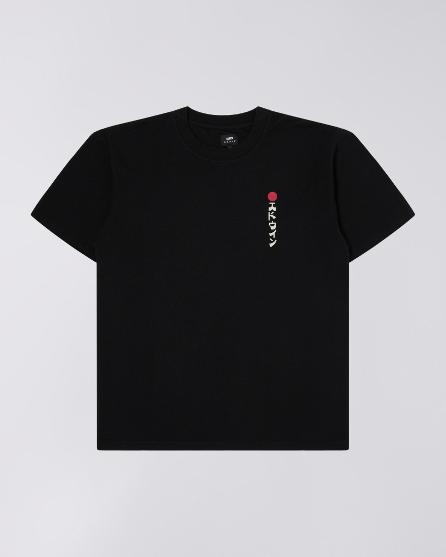 EDWIN Kamifuji T-Shirt Black