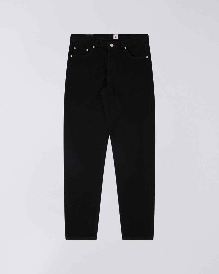 EDWIN Regular Tapered Jeans Black