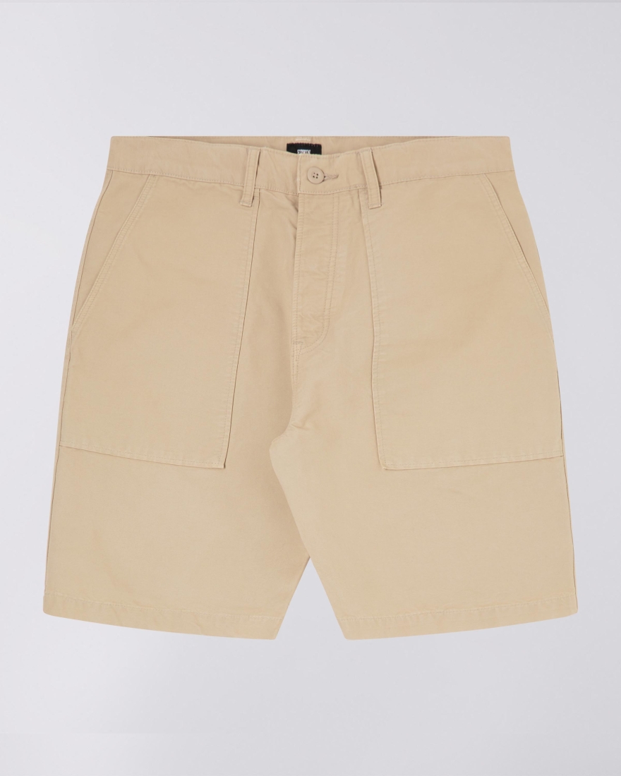 EDWIN Block Short White Pepper