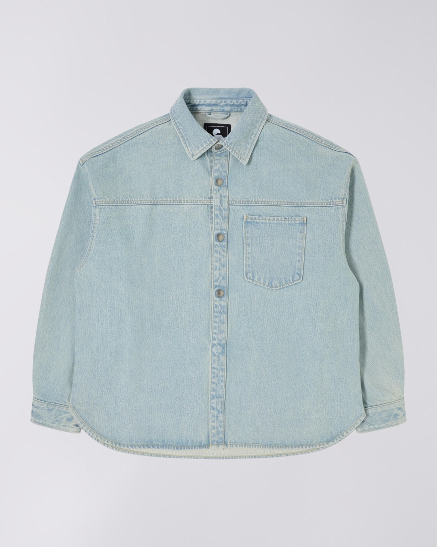 EDWIN Mural Shirt Blue