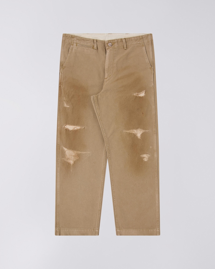 EDWIN Wide Trousers Stone Beige
