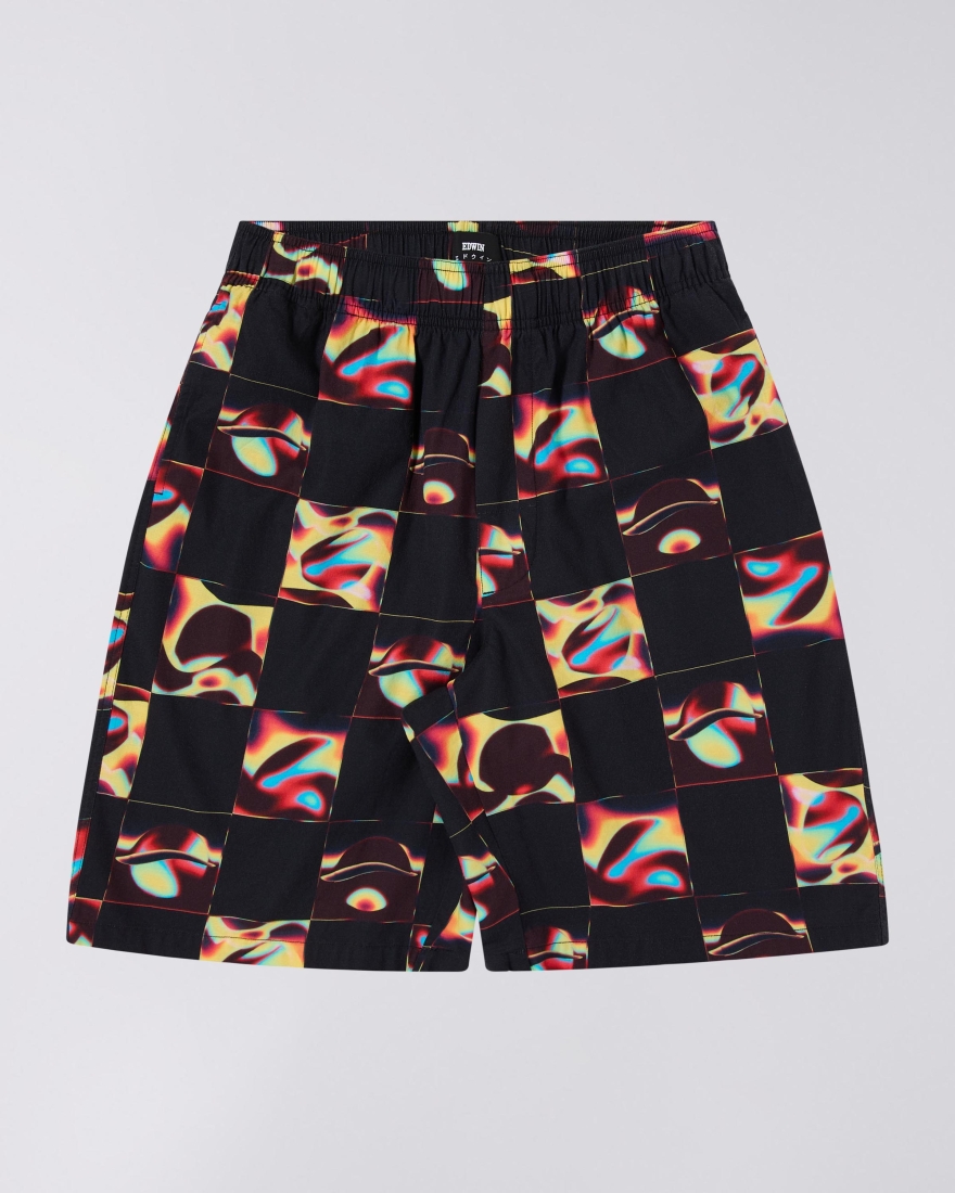 EDWIN Saike Check Short Multicolor