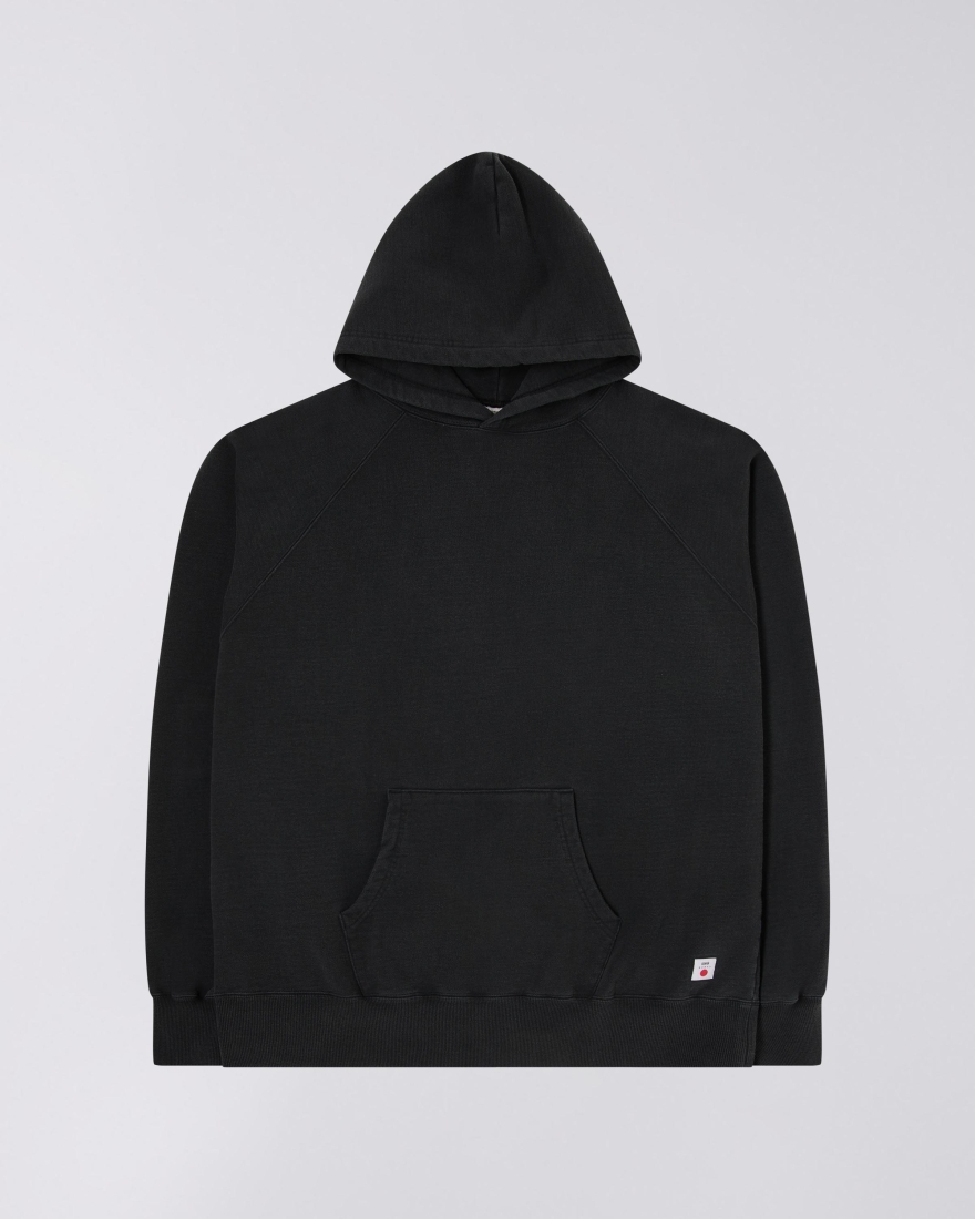EDWIN Raglan-Sleeve Hood Black