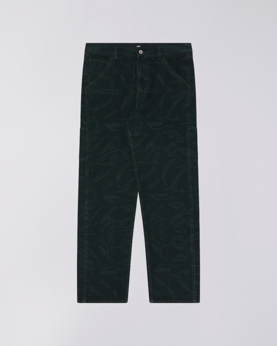 EDWIN Operate Pant Blue / Kombu Green