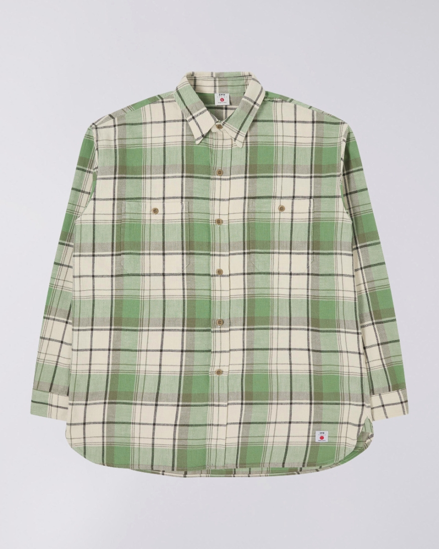 EDWIN Work Shirt Green