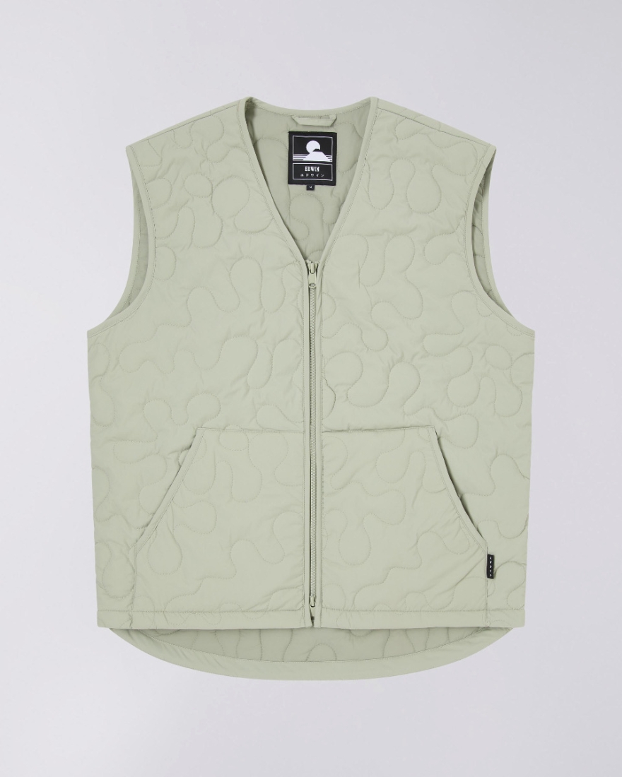 EDWIN Camper Vest Desert Sage