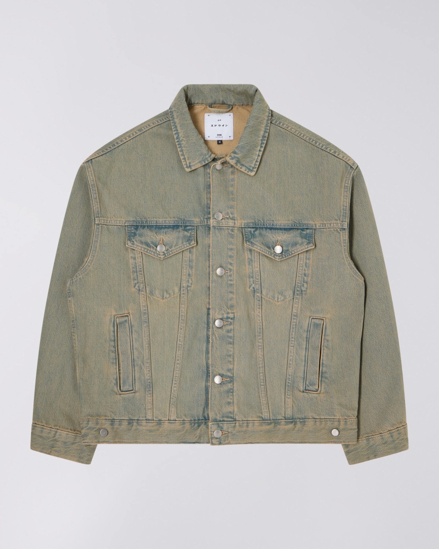 EDWIN EU-Trucker Jacket Blue