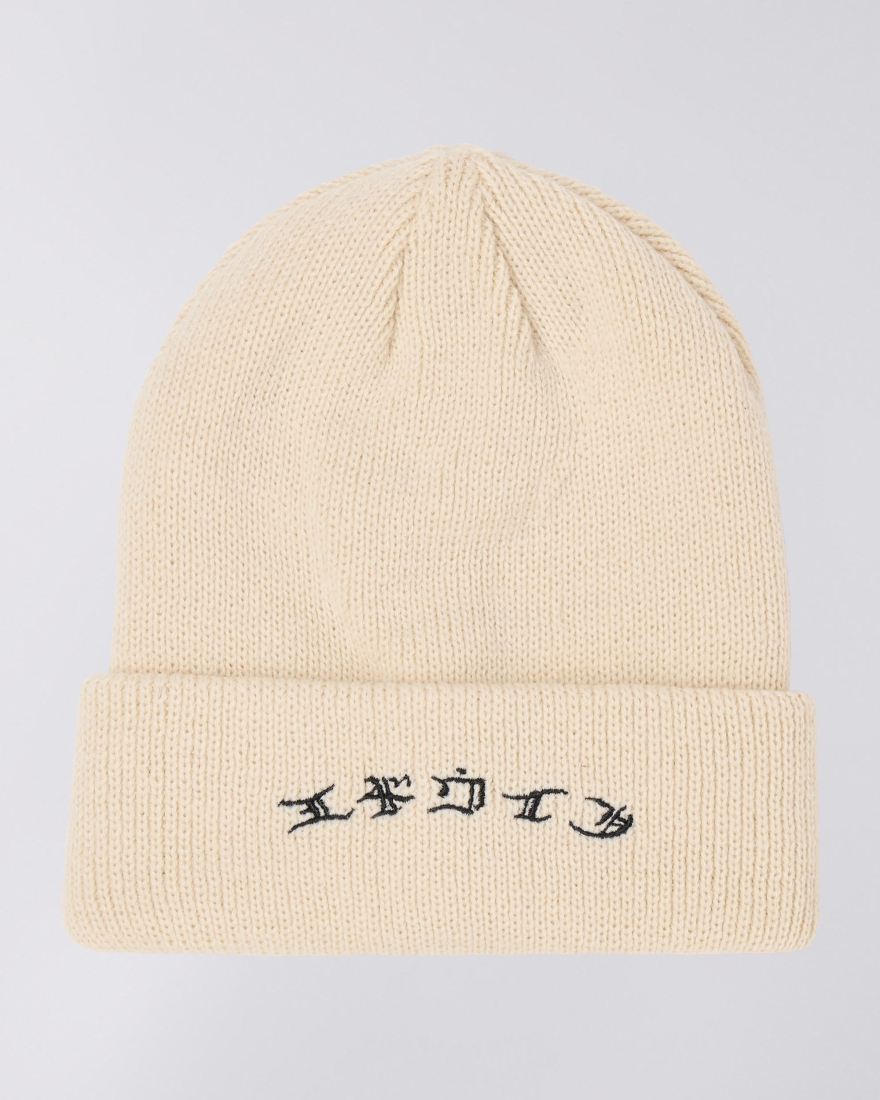 EDWIN Gothic Beanie Whitecap Gray